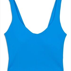 lululemon athletica Blue Crop Top